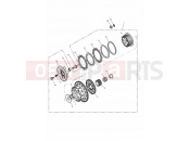 TRIUMPH TIGER 885i 71699 > 124105 Clutch