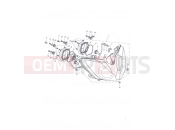 Triumph 2013 Tiger 1050 Headlight Assembly