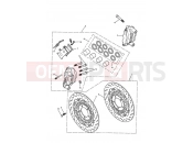 Triumph 2013 Tiger 1050 Front Brake Caliper & Discs