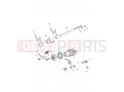 Triumph 2013 Tiger 1050 Gear Selectors drum