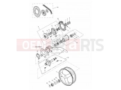 Triumph 2000 DAYTONA 595 / 955i Rear Wheel/Final Drive