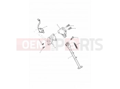 Triumph 2000 DAYTONA 595 / 955i Side Stand