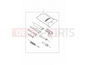 Tool Kit Double sided swingarm - Triumph DAYTONA 955i 132513 > 2003