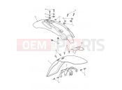TRIUMPH STREET CUP Mudguards