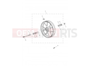 TRIUMPH STREET CUP Front Wheel