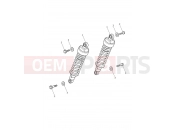 TRIUMPH STREET CUP Rear Suspension Unit