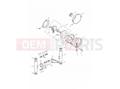 TRIUMPH LEGEND TT Headlight Assembly