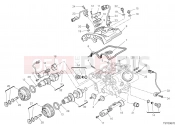 DUCATI Diavel 1260 VERTICAL CYLINDER HEAD - TIMING
