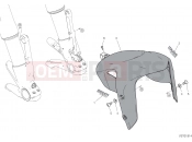 DUCATI Diavel 1260 FRONT MUDGUARD