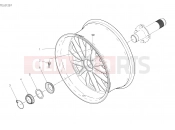 DUCATI Diavel 1260 REAR WHEEL