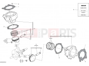 DUCATI Multistrada V2 CYLINDERS - PISTONS