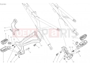 DUCATI 2022 Multistrada V4 REAR FOOTREST