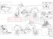 DUCATI 2022 Multistrada V2 S Travel LABEL, WARNING [XST:JAP]