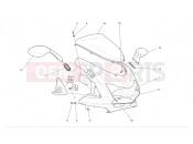 DUCATI Sporttouring ST4 S HEADLIGHT FAIRING