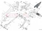 DUCATI Panigale V4 SP FOOTRESTS, LEFT