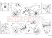 DUCATI Panigale V4 SP POSITIONING PLATES [XST:JAP]