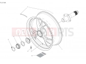 DUCATI Panigale V4 S REAR WHEEL