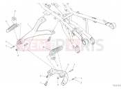DUCATI 2022 Panigale V2 REAR FOOTREST