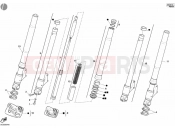 DUCATI Monster 620 FRONT FORK » FRONT SUSPENSION