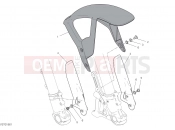 DUCATI 2022 Scrambler Icon FRONT MUDGUARD
