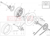 DUCATI 2022 Scrambler Desert Sled REAR WHEEL