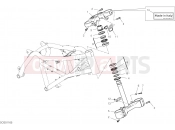 DUCATI 2022 Scrambler 1100 Tribute Pro STEERING ASSEMBLY [XST:ROK]