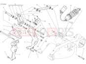 DUCATI 2022 XDiavel Dark REAR SHOCK ABSORBER