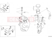 DUCATI 2023 DesertX REAR BRAKE SYSTEM