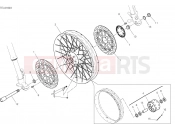 DUCATI 2023 DesertX FRONT WHEEL