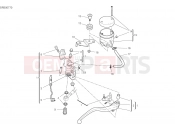 DUCATI 2023 Monster Plus FRONT BRAKE PUMP
