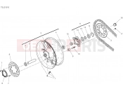DUCATI 2023 Monster Plus REAR WHEEL [XCO:AG]