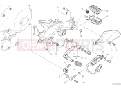 DUCATI 2023 Multistrada V4 S FOOTRESTS, LEFT