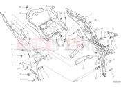 DUCATI Multistrada V2 REAR FRAME COMP.