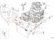 DUCATI Multistrada V2 COOLING CIRCUIT