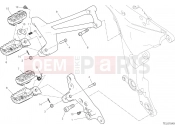 DUCATI Multistrada V2 FOOTRESTS, RIGHT