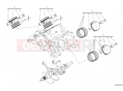 DUCATI Panigale V4 S CYLINDERS - PISTONS