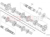 DUCATI 2023 Panigale V2 Bayliss GEAR BOX