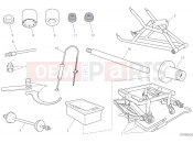 DUCATI 2023 Panigale V2 Bayliss WORKSHOP SERVICE TOOLS (FRAME)