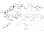 DUCATI 2023 Panigale V2 Bayliss REAR SHOCK ABSORBER
