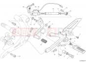 DUCATI 2023 Panigale V2 Bayliss FOOTRESTS, LEFT