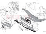 DUCATI 2023 Panigale V2 Bayliss FAIRING, RH