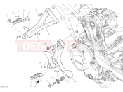 DUCATI 2023 Supersport 950 FOOTRESTS, RIGHT