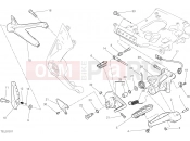 DUCATI 2023 XDiavel Dark FOOTRESTS, RIGHT