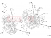 DUCATI 2015 Monster 821 Dark HALF-CRANKCASES PAIR [MOD:M821DARK]