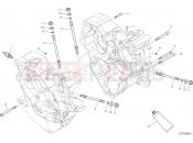 DUCATI 2017 Multistrada 1200 Pikes Peak HALF-CRANKCASES PAIR [MOD:MS1200PP]