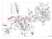 DUCATI Scrambler 1100 Dark Pro HALF-CRANKCASES PAIR [MOD:SCR11DRK]