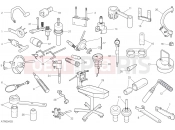 DUCATI Multistrada 950 S Spoked Wheels WORKSHOP SERVICE TOOLS [MOD:MS950SSW]