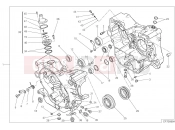 DUCATI 2022 Scrambler Desert Sled HALF-CRANKCASES PAIR