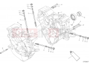 DUCATI 2022 XDiavel S HALF-CRANKCASES PAIR
