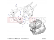 INDIAN ROADMASTER (R02) (N21TRABB) ENGINE | ENGINE, ENGINE MOUNTING - N21TRABB ALL OPTIONS (201073C)